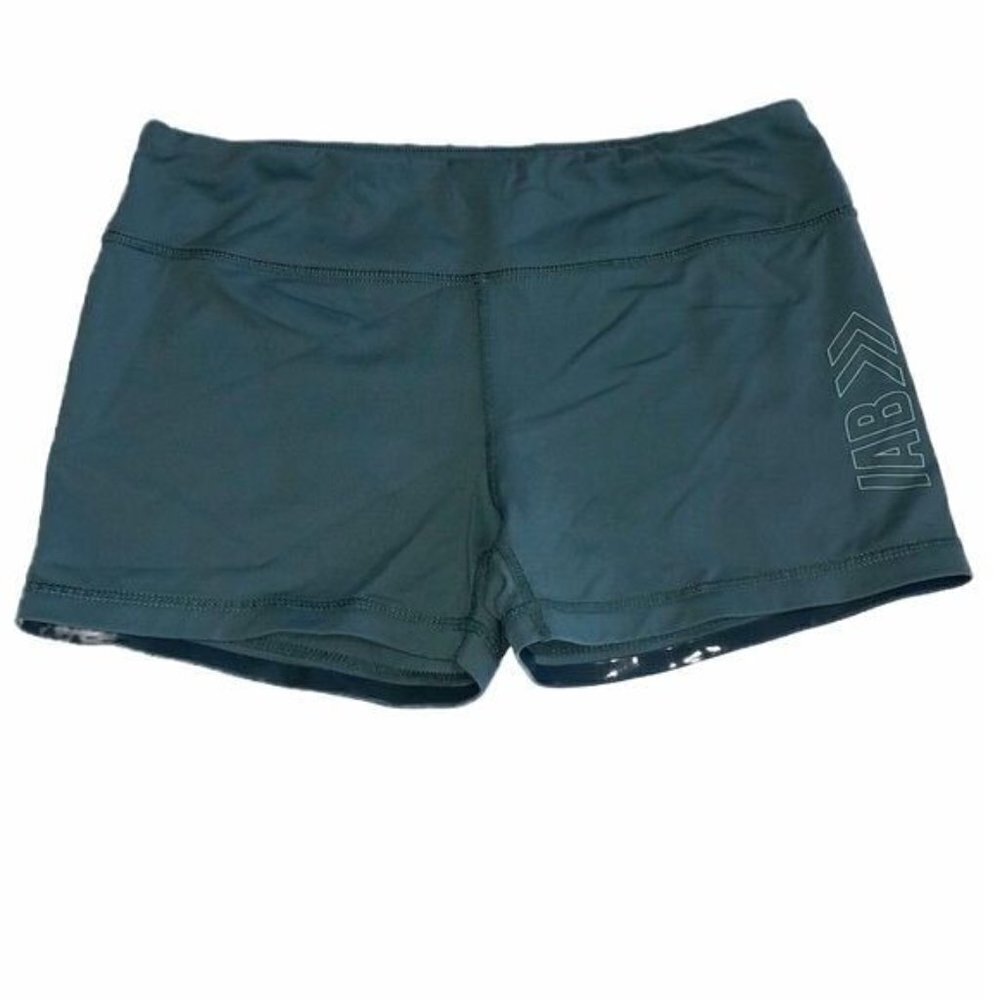 IAB 3"  No Ride Shorts Mallard Green Arrows Size Large 10 Yoga Athletic Workout